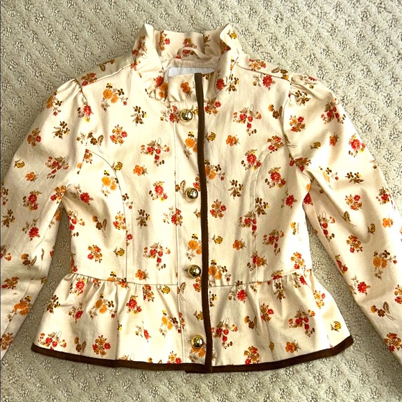 Janie & Jack Floral Spring Jacket - Picture 1 of 5
